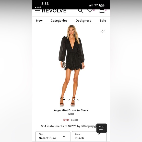 NBD | Dresses | Nbd Anya Mini Dress | Poshmark